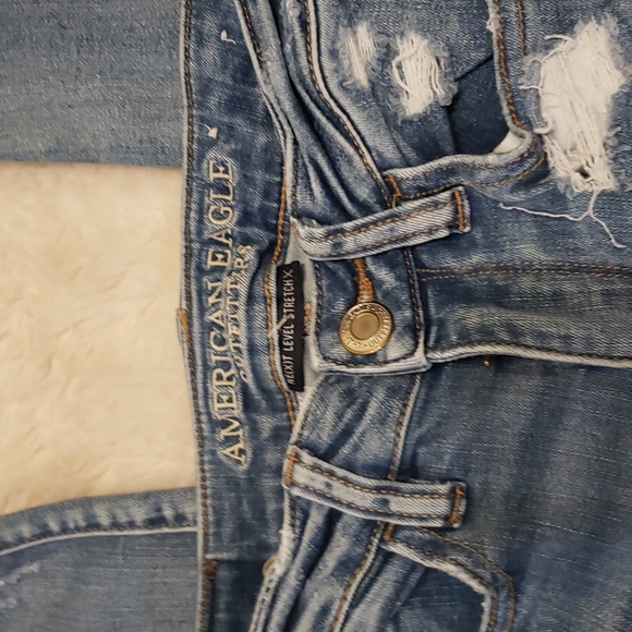 AMERICAN EAGLE Next Level Stretch Hi Rise Jegging sz 2 - Picture 2 of 7